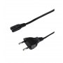 Logilink | Power cable | Power IEC 60320 C7 | Europlug (power CEE 7/16) | 1.8 m | Black - 2